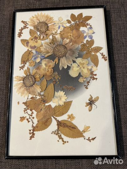 Картина-гербарий