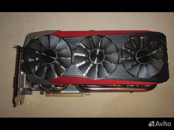Видеокарта asus GeForce GTX 980 Ti strix