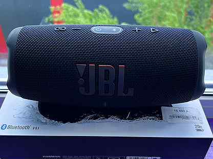 JBL Charge 5 Black, новая, оригинал