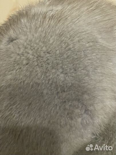 Шапка зимняя меховая женская норковая