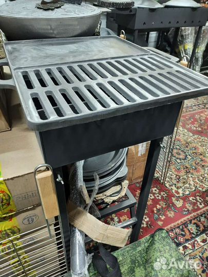 Чугунная решетка гриль