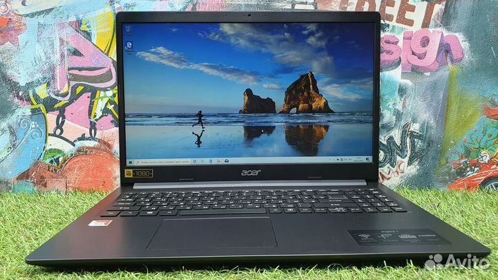 Ноутбук Acer Aspire 3 Full HD, AMD A4 9120e, RAM 4