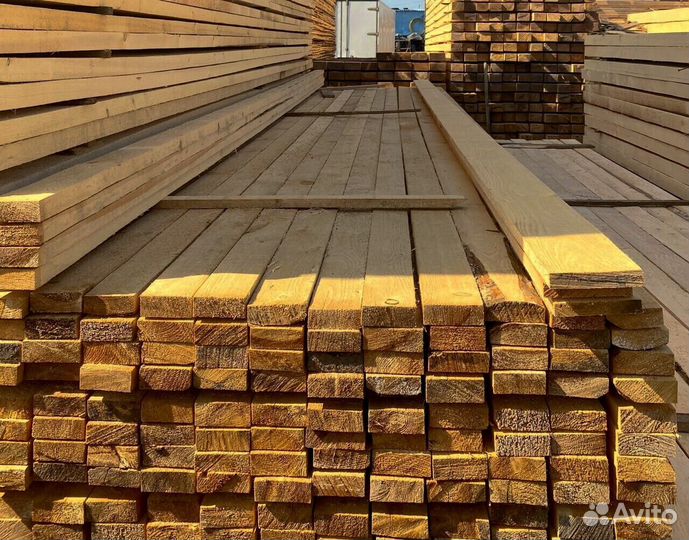 Доска обрезная 40х100х6000. Пиломатериалы