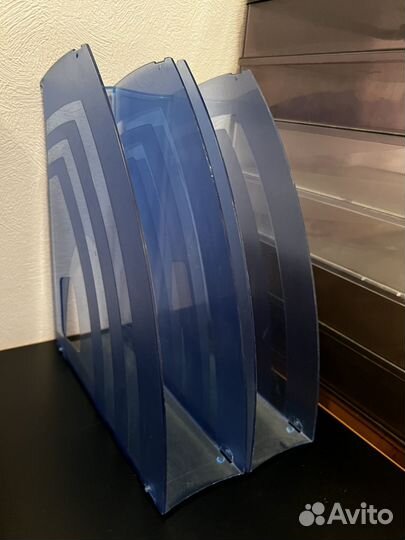 Лоток для бумаг вертикальный пластиковый