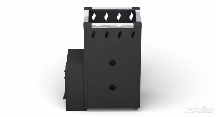 Печь банная Волга 18 с выносом