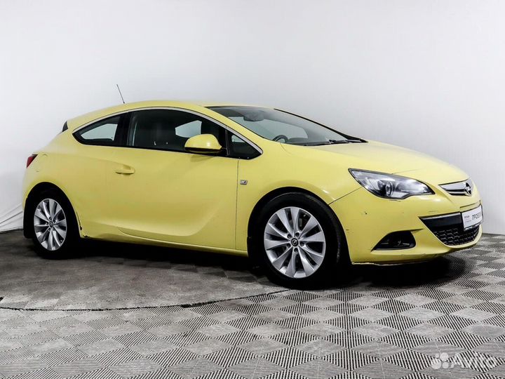 Opel Astra GTC 1.4 AT, 2014, 137 245 км