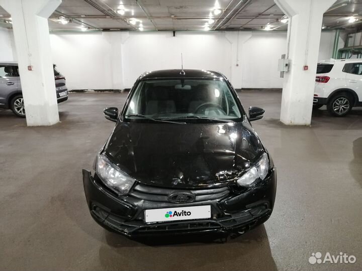 LADA Granta 1.6 МТ, 2022, битый, 19 547 км