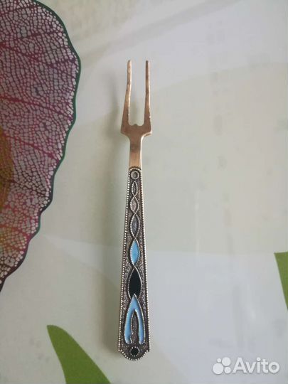 Вилочка серебро СССР