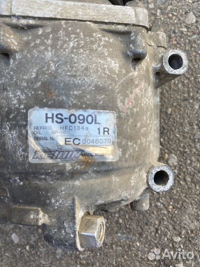 Компрессор кондиционера Honda jazz fit