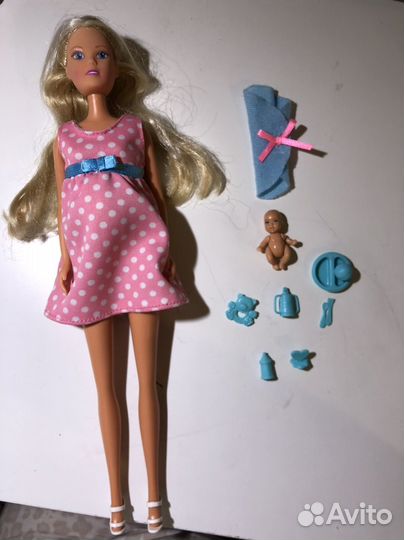 Беременная кукла (типа барби)