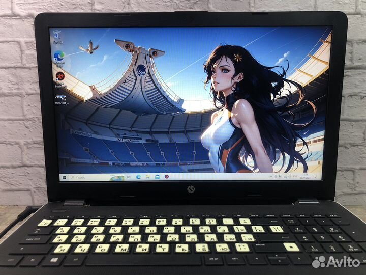 Игровой ноутбук HP intel/8Gb/1000Gb/2Видеокарты