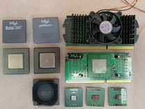 Процессоры старые ретро Intel AMD