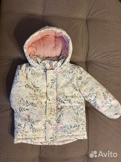 Зимний комплект для девочки 92