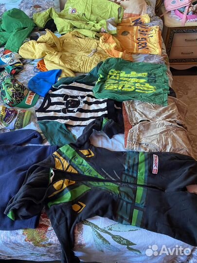 Детские вещи пакетом для мальчика130-140