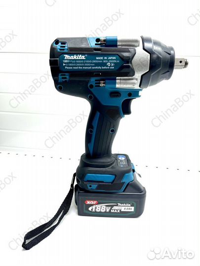 Гайковерт Makita 800-2000 ньютонов 188v