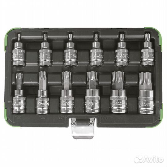 Набор головок Torx с углублением 12 предметов