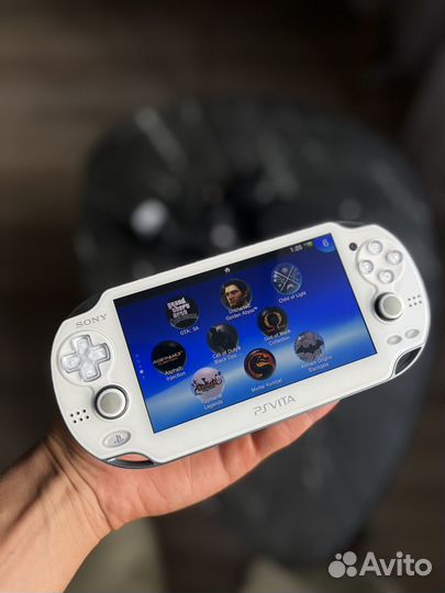 Ps vita Oled white прошита 64gb