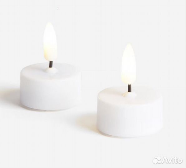 Светодиодная свеча hm home чайная новая