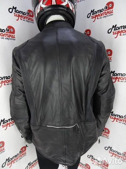 Мото куртка Косуха из кожи