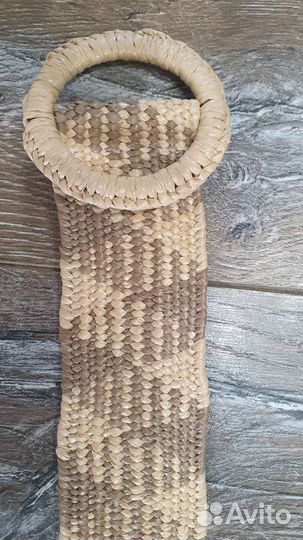 Ремень женский плетеный