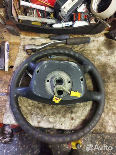 Руль с подушкой skoda fabia 1 шкода фабия