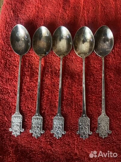 Мельхиоровые ложки чайные СССР
