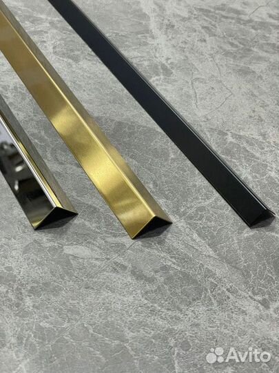 Полоса под латунь для стен, дверей и мебели