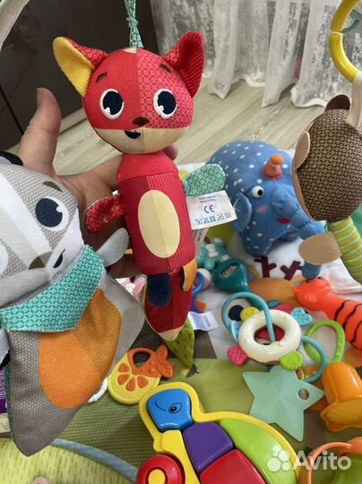 Пакет развивающий коврик, игрушки, вещи