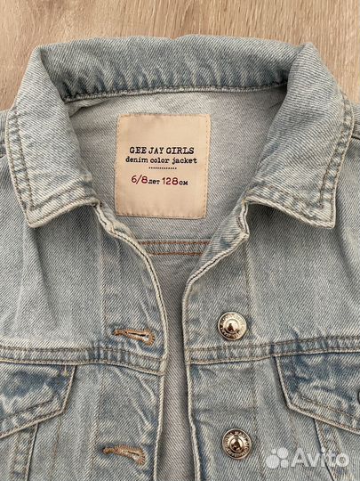 Джинсовая куртка для девочки