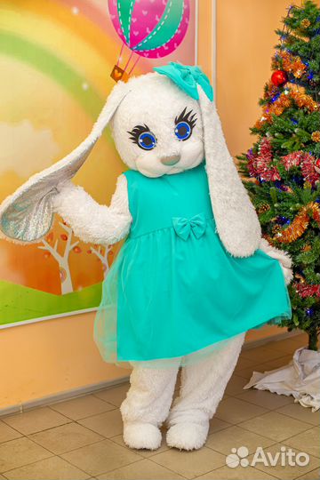 Ростовая кукла Кошечка,Медведь,Зайка, Поздравление