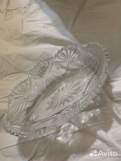 Хрустальная ваза