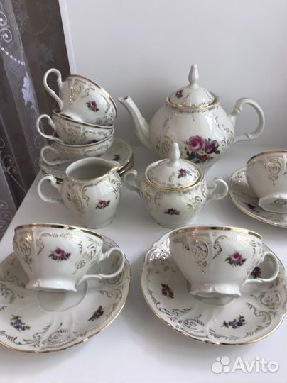 Чайный сервиз новый Бернадотт Чехия