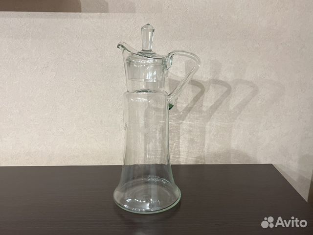 Графин (кувшин) с крышкой для воды и напитков СССР