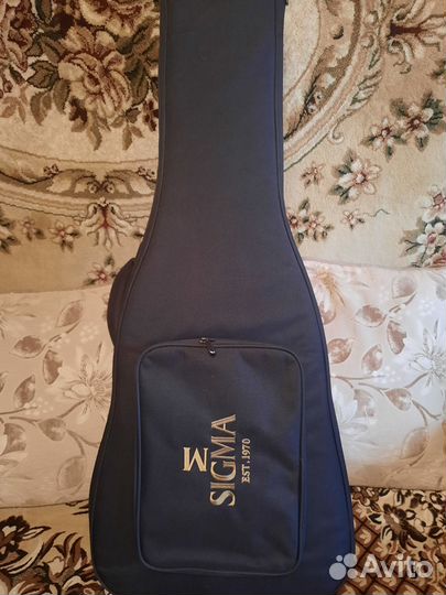Кофр/кейс/чехол фирменный Sigma для акуст. гитары