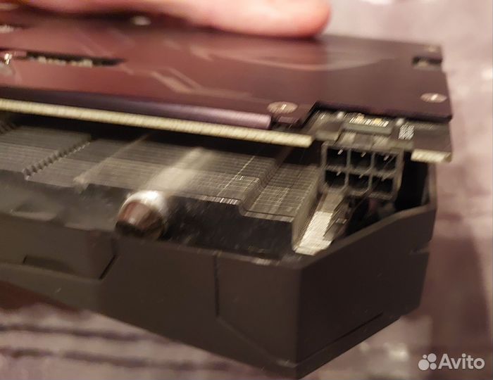 Б/у видеокарта asus strix GTX 1050 Ti 4 Гб