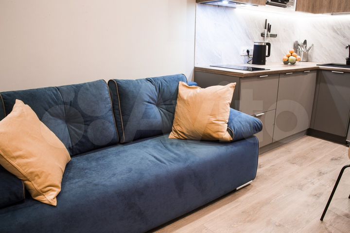 1-к. апартаменты, 35,1 м², 1/3 эт.