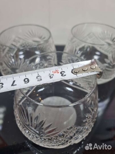 Хрустальные стаканы, бокалы. гдр