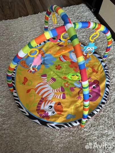 Развивающий коврик Baby go новый