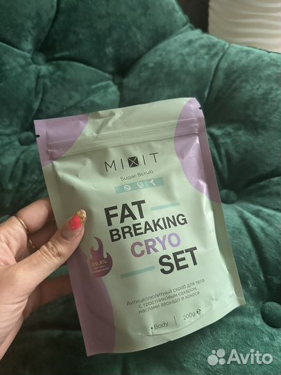 Антицеллюлитный скраб mixit