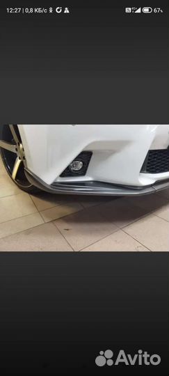 Сплитер Lexus gs350 f sport