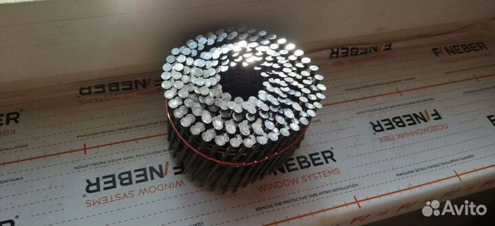 Гвоздь барабанный с винтовой накаткой