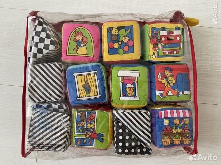 Мягкие кубики K's Kids