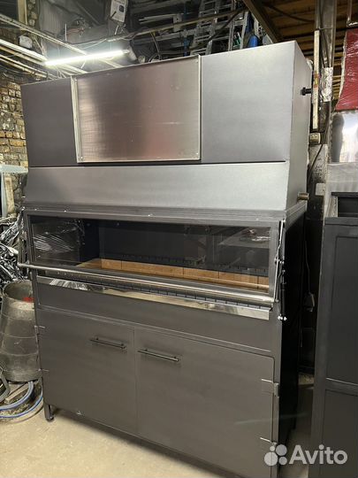 Мангал в ресторан с гидрофильтром