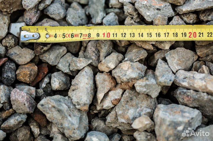 Бой бетона с доставкой за 3 часа вторичный щебень