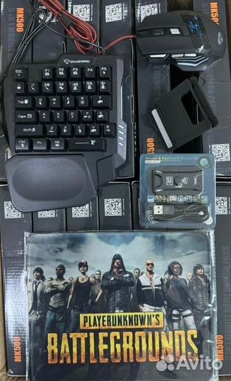 Игровая клавиатура и мышь для телефона