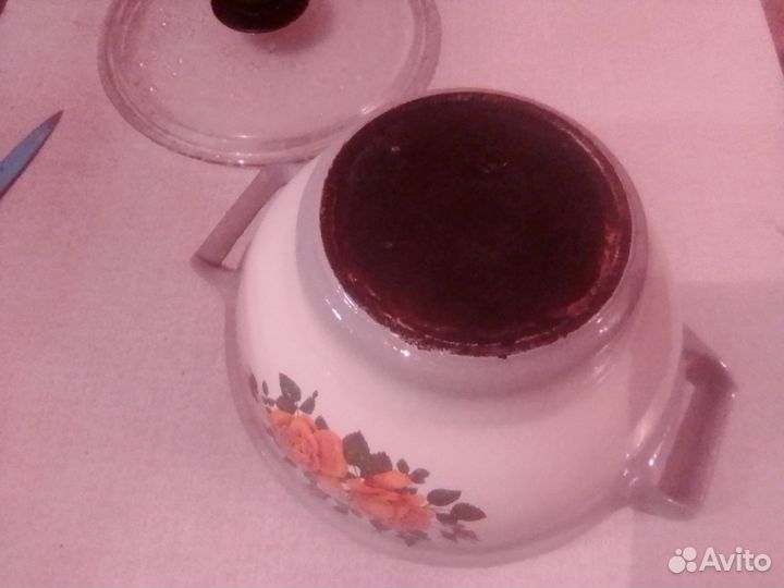 Чугунная супница СССР