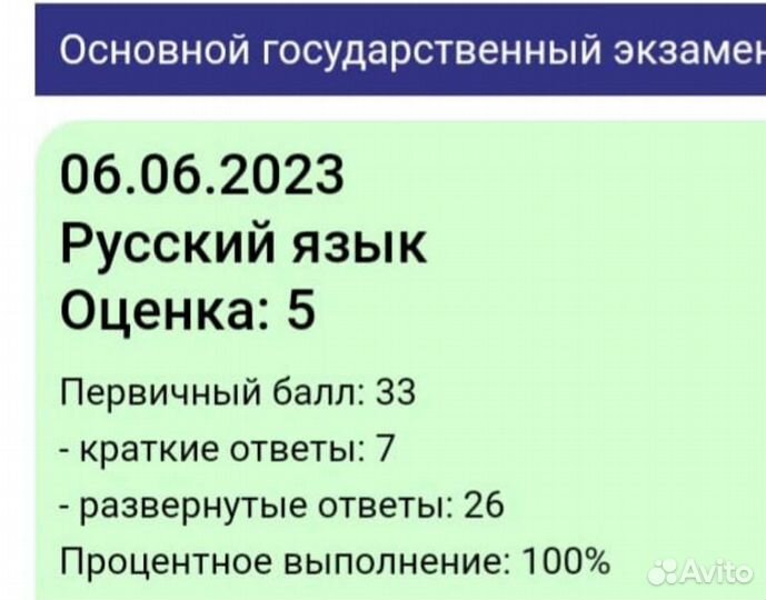 Репетитор по русскому языку огэ