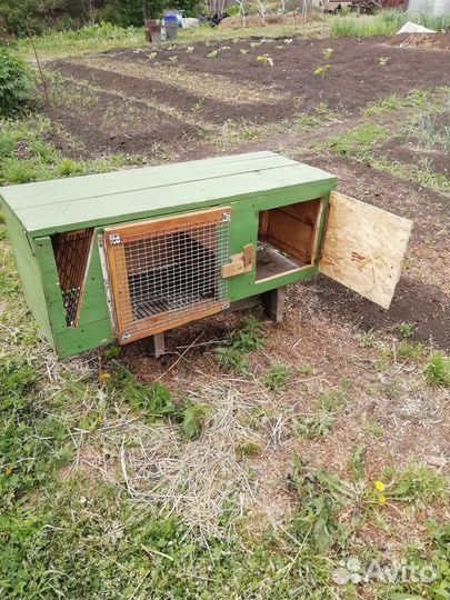 Клетка для кроликов с маточником
