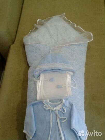 Комплект на выписку теплый