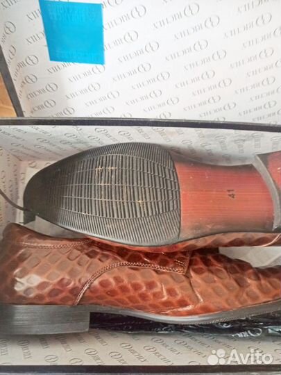 Туфли мужские 41нат.кожа